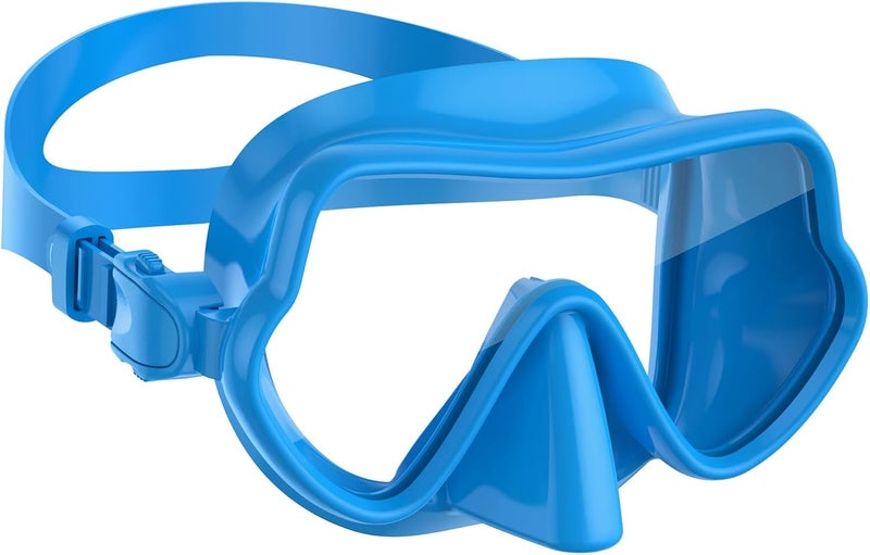 W WSTOO WSTOO Frameless Swim Goggles with Nose Cover for Adults, Panoramic Anti-Glare & Anti-Fog Tempered Glass Lenses, and Perfect Seal Food-Grade Silicone Skirt, Suitable for Snorkelling and Diving - Image 1